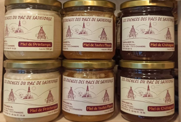 Image de pots de miel